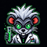 JABRAT lab rat mascot